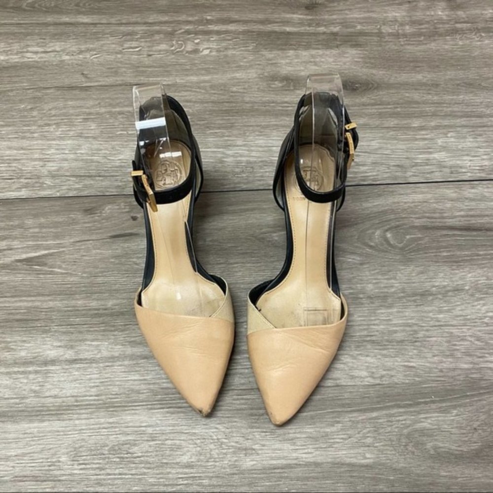 Tory Burch Mackenna Leather Wedge Sz5.5